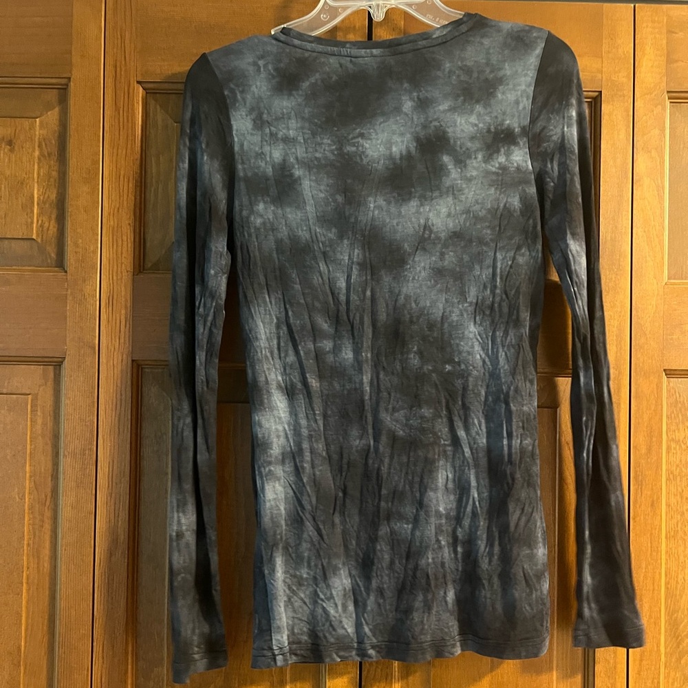 Ariat Black Tie-Dye Embellished Long Sleeve Top - Picture 3 of 3
